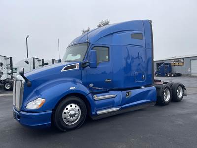 Kenworth T680 Sleeper Semi Truck - 74" Raised Roof Sleeper, Cummins 400HP, 12 Speed Endurant Automatic