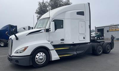 Kenworth T680 Sleeper Semi Truck - 76" Raised Roof Sleeper, Cummins 400HP, 12 Speed Automatic