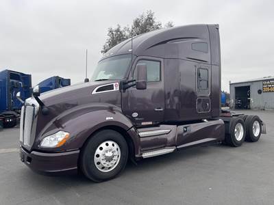 Kenworth T680 Sleeper Semi Truck - 72" Raised Roof Sleeper, Cummins 400HP, 12 Speed Endurant Automatic