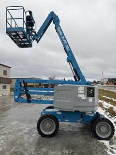 2014 Genie Z45/25J Articulating Boom Lift - 45' platform height, 51' working height, 25' reach, Jib, Cold weather package