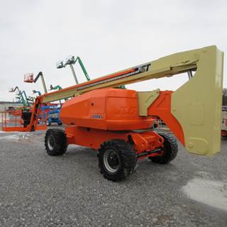 2012 JLG 800AJ Articulating Boom Lift - 80' platform height, 51' reach, 500 lbs. capacity
