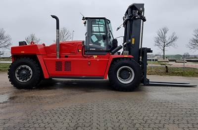 2024 Kalmar DCG 250-12 Forklift - 50 demo hours, 55,000 lbs capacity, 197" duplex mast, SS/FP, 96" pallet forks, Tier 5 Diesel