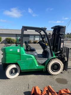 2015 Mitsubishi FG50NGLE Forklift - 10,000 lbs. capacity, 189" triplex mast, 72" forks, Option: Side shift