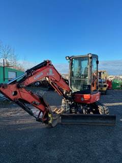 2018 Kubota U35-4 Mini Excavator - Hydraulic Thumb, Straight Blade, Bucket