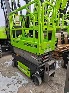 2025 Zoomlion ZS1930AC Scissor Lift - Electric, 19' platform height, 2-year full machine warranty + 5-year main structural parts warranty