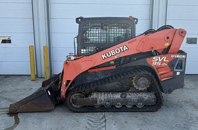 2018 Kubota SVL95-2 Track Skid Steer - High Flow, Joystick