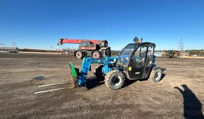 2017 Genie GTH-5519 Telehandler - 19' reach, 5,500 lbs. capacity, Auxiliary hydraulics, Oil pan heater