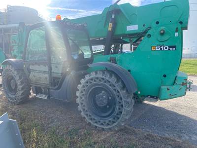 2017 JCB 510-56 Telehandler - 56' reach, 10,000 lbs. capacity, Crab steering, Frame levelling, Auxiliary hydraulics, Side-tilt carriage