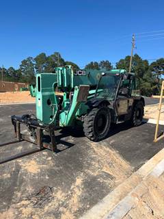 2017 JCB 510-56 Telehandler - 56' reach, 10,000 lbs. capacity, 74 HP, No DEF, Front outriggers, Auxiliary hydraulics