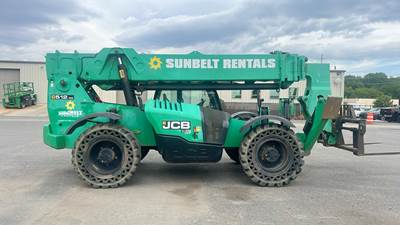 2018 JCB 512-56 Telehandler - Forks - 56' reach – 12,000 lbs. capacity – Front outriggers