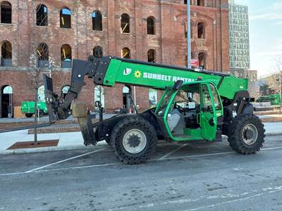 2017 JLG 1255 Telehandler - 55' reach – 12,000 lbs. capacity – Front outriggers – Tilt frame