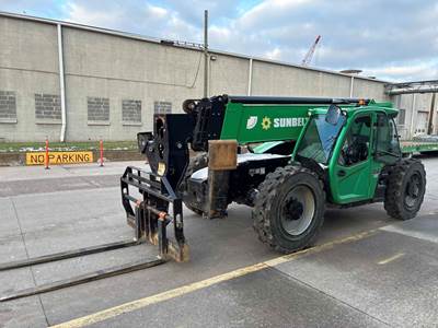 2018 JLG 1255 Telehandler - Forks - 55' reach – 12,000 lbs. capacity – Front outriggers