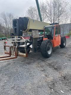 2014 JLG G10-55A Telehandler - New foam tires, 55' reach, 10,000 lbs. capacity, Front outriggers, Pre-emissions Cummins (no DEF!)