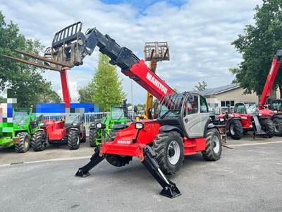 2017 Manitou MT1840 Telehandler - Enclosed cab with AC, 100 HP, 59' ft reach, 8800lbs capacity