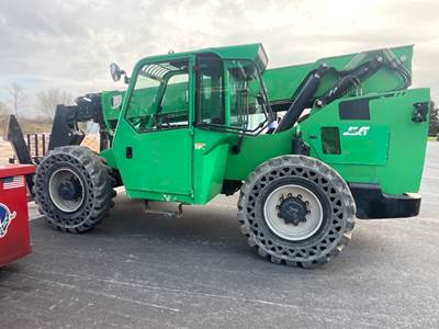 2015 SkyTrak 10054 Telehandler - 54' reach, 10,000 lbs. capacity, Front outriggers, Tilt frame, Auxiliary hydraulics