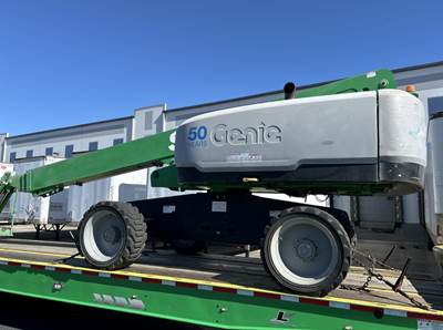 2016 Genie S-65 Telescopic Boom Lift - 65' platform height, 71' working height, 56' reach, JIB, Welder ready generator