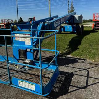 2014 Genie S-85 Telescopic Boom Lift - 85' platform height, 76' reach, 500 lbs. capacity