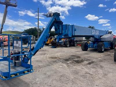 2015 Genie SX-180 Telescopic Boom Lift - Platform height: 180', Working height: 186'