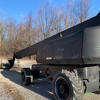 2016 JLG 1350SJP Telescopic Boom Lift - 135' platform height, 141' working height, New hydraulic swivel, Annual inspection/PM (Dec 2024), Black paint