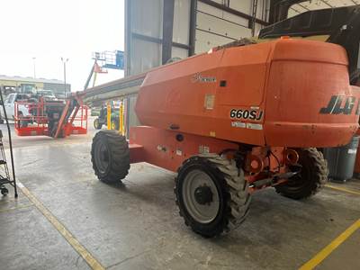 2017 JLG 660SJ Telescopic Boom Lifts (3 units) - New basket on one of the machines, 57' reach, Skypower, Foam filled tires