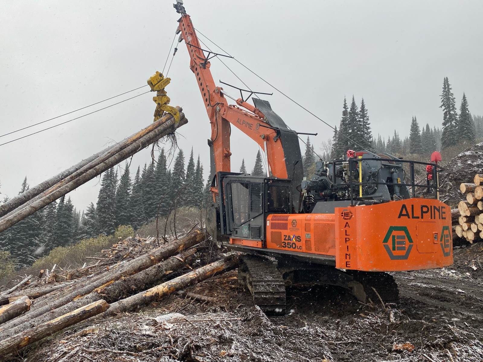 2019 Alpine ASY RS450MI Yarder Grapple & Backspar Package For Sale