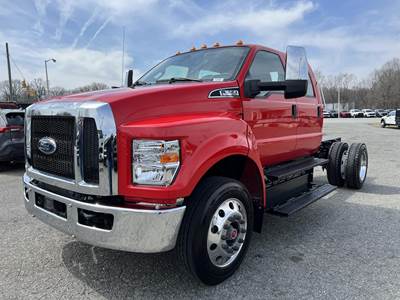Ford F-650 Single Axle Cab & Chassis Truck - 350HP, 6 Speed Automatic