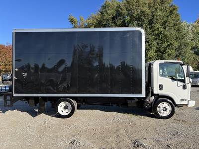 Isuzu NPR HD 16 ft Box Truck - Automatic, Roll up Door, Liftgate