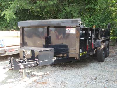 Griffin GT-714 Bumper-pull Dump Trailer