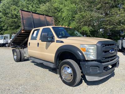 Ford F-450 Flatbed Dump Truck