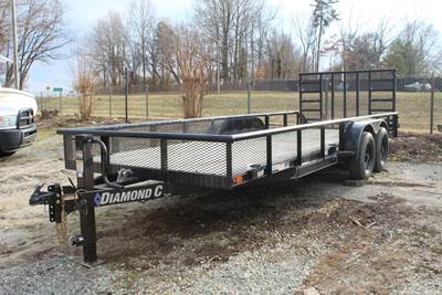 Road Clipper DIAMOND C Landscape Trailer
