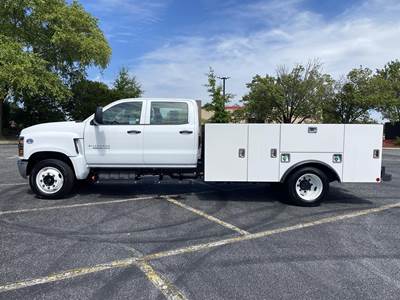 Chevrolet Silverado 5500HD Mechanic / Service Truck - Duramax, 6 Speed Automatic