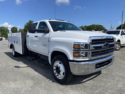Chevrolet Silverado 5500HD Mechanic / Service Truck - Duramax, 6 Speed Automatic