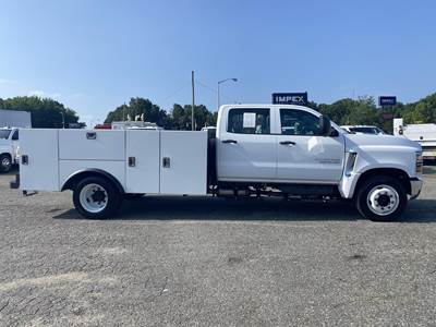 Chevrolet Silverado 5500HD Mechanic / Service Truck - Duramax, 6 Speed Automatic