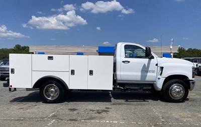 Chevrolet Silverado 5500HD Mechanic / Service Truck - Duramax, 6 Speed Automatic