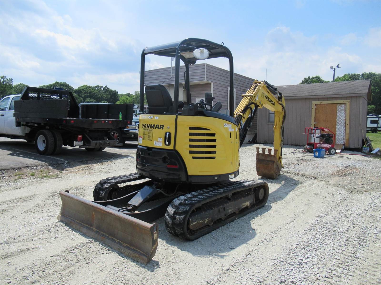 2019 Yanmar VIO356A Mini Excavator For Sale, 1,922 Hours Greensboro
