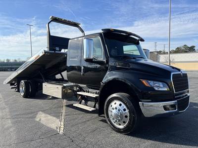 International MV Rollback Tow Truck - Cummins, Automatic