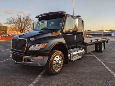 International MV Rollback Tow Truck - Automatic