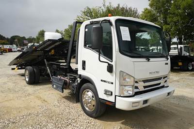 Isuzu NRR Single Axle Rollback Tow Truck - 210HP, 6 Speed Automatic