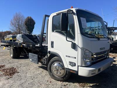 Isuzu NRR Single Axle Rollback Tow Truck - 210HP, 6 Speed Automatic