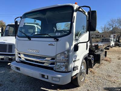 Isuzu NRR Single Axle Rollback Tow Truck - 210HP, 6 Speed Automatic