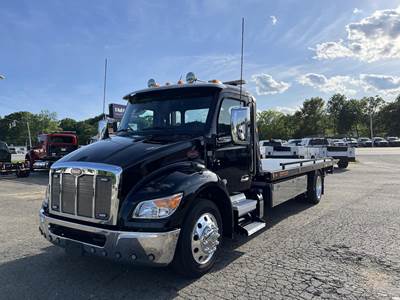 Peterbilt 536 Rollback Tow Truck - Automatic