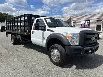 Ford F-550 Stake Bed Truck