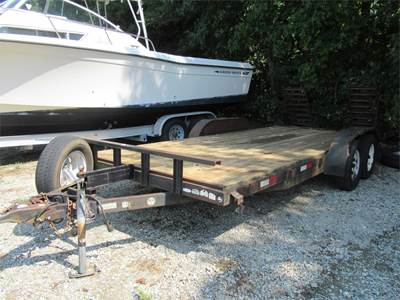 Excel 18x84 Tandem Axle Combination Tag Trailer