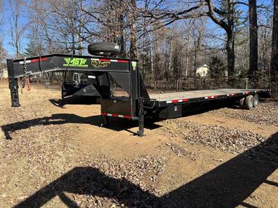 MID STATE TRAILERS 24K GOOSENECK Tag Trailer