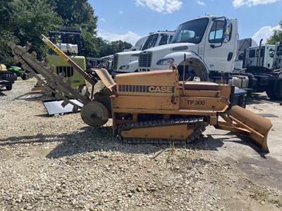 Case TF300 Trencher
