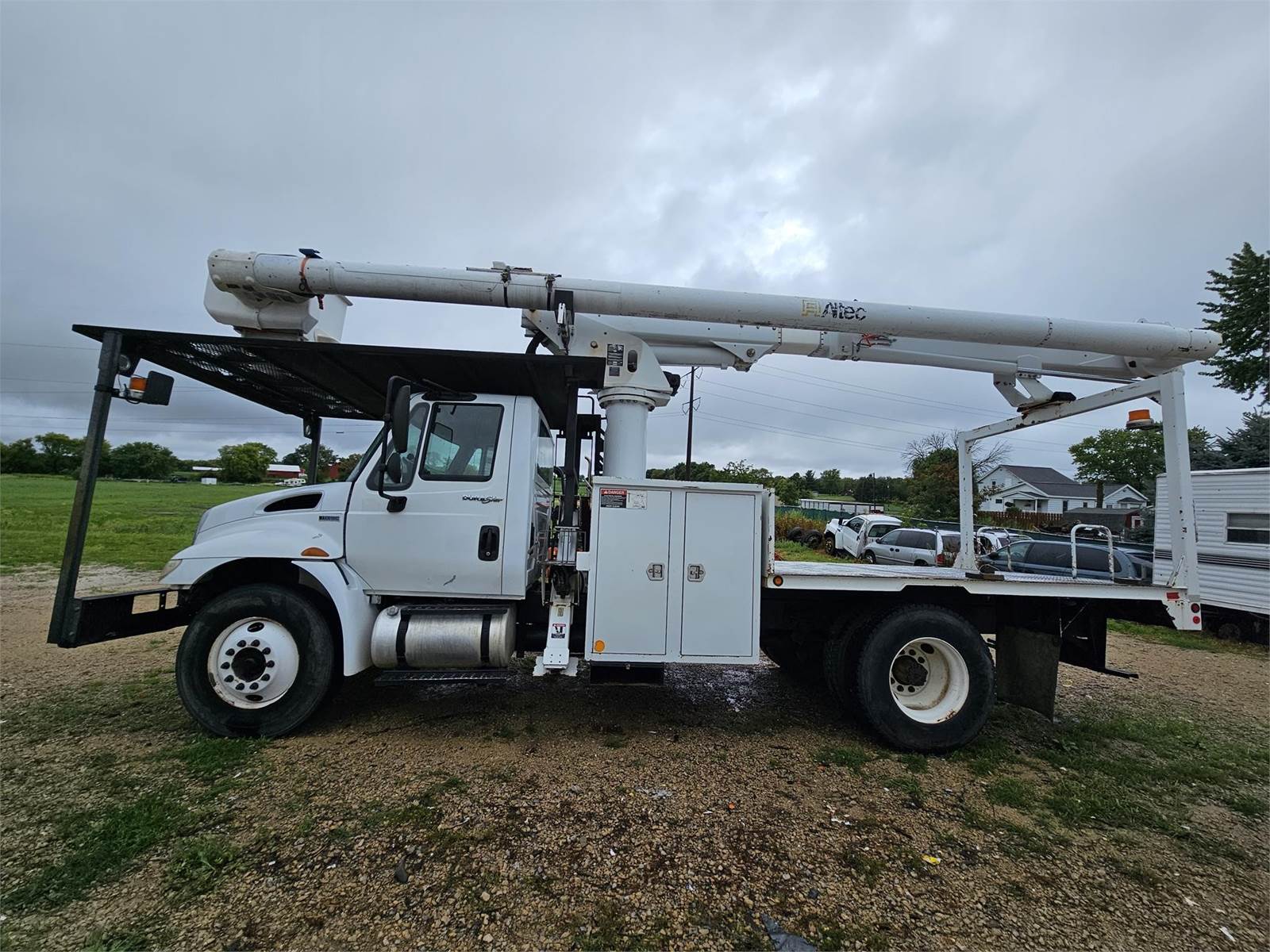 2012 International DuraStar 4300 Single Axle Forestry Bucket Truck