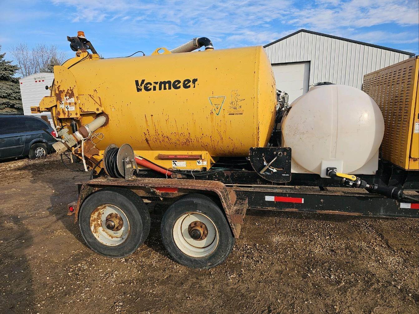 2007 Vermeer VT800HDRF Tank Trailer For Sale Edgerton, WI 5591