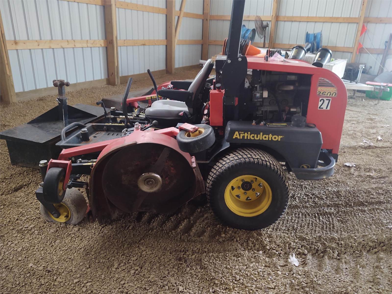 2006 Lastec ARTICULATOR 3600 Zero Turn Mower For Sale, 2,805 Hours