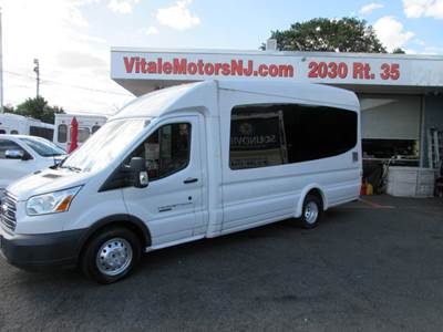 2016 Ford Transit 350, 14 PASSENGER SHUTTLE BUS T-350 156"" 10360 GVWR DRW