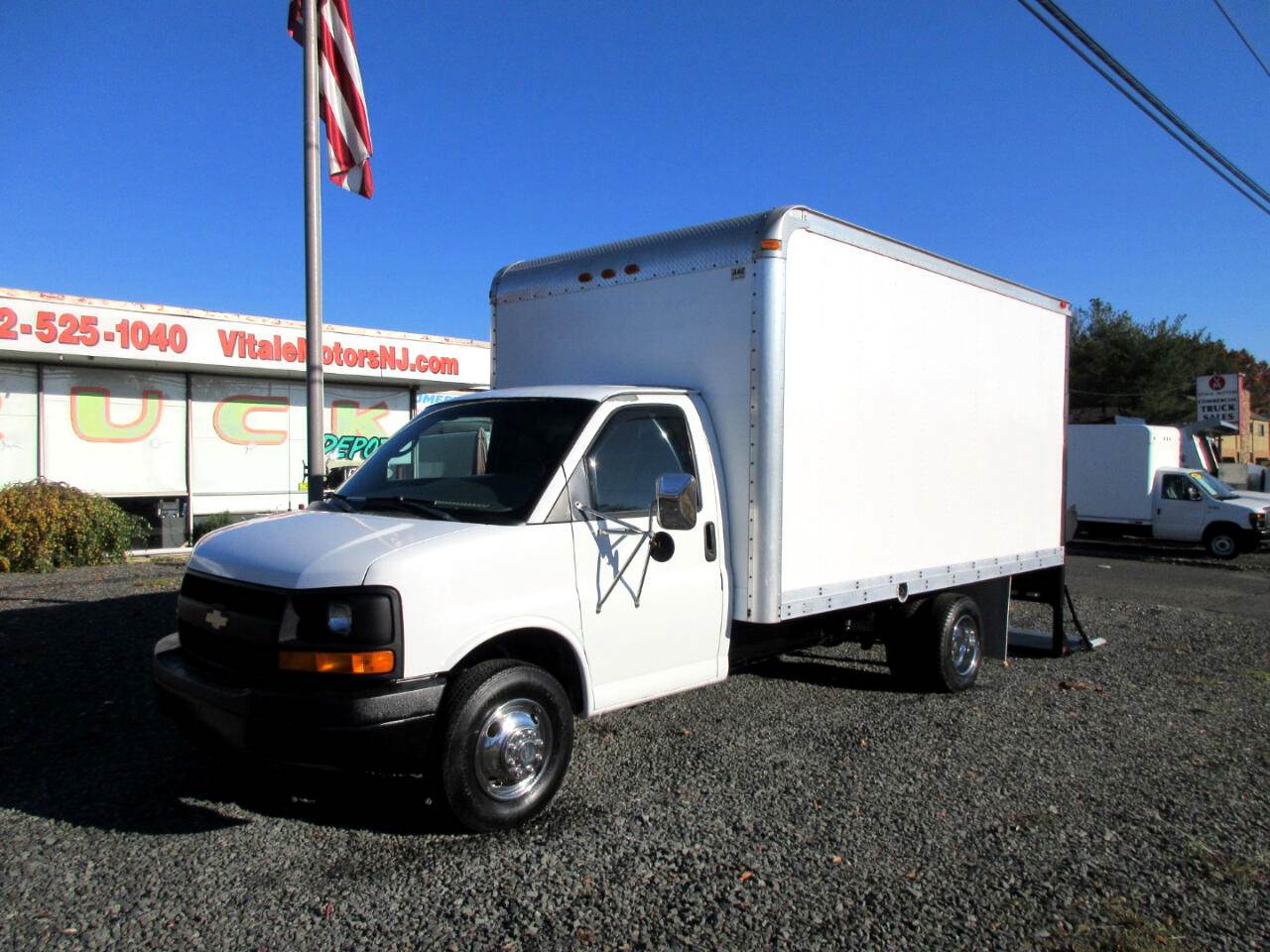 2002 chevy express 3500 box truck for sale